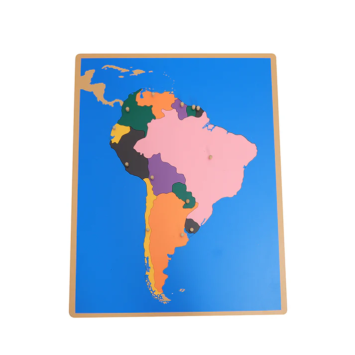 Puzzle map of south America G040-1