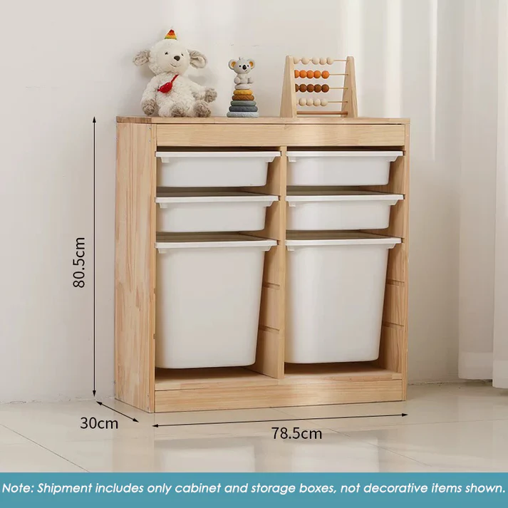 Storage Combination with Boxes &ndash; 78.5&times;30&times;80.5cm