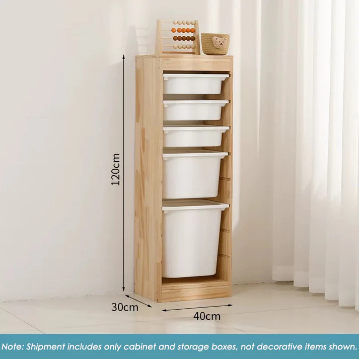 Storage Combination with Boxes &ndash; 40&times;30&times;120cm