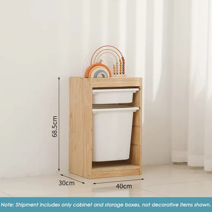 Storage Combination with Boxes &ndash;40&times;30&times;68.5cm