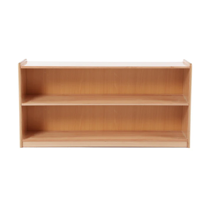 Montessori Wooden Shelf Cabinet &ndash; 2-Tier